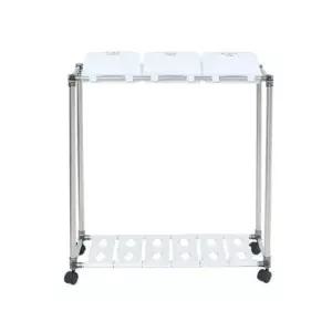 화이트 스윙 분리수거함 3P 가정용 재활용 쓰레기 W4B50F8