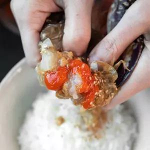 미식식탁 명인오가네 국내산 연평도 알배기 암꽃게장 고구마간장게장 2개 1.2kg 식사 한식 정식 분식 집밥