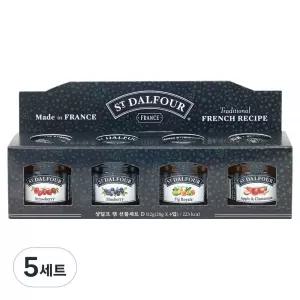 샹달프 잼 선물 세트 D 112g 5세트 돌잔치 건강차 어버이 날 답례품 다과