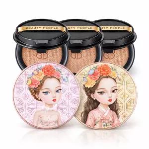 뷰티피플 철벽녀 쿠션 시즌16 허니버터 철벽녀 소이 단백질 앰플쿠션 2개+리필3개세트