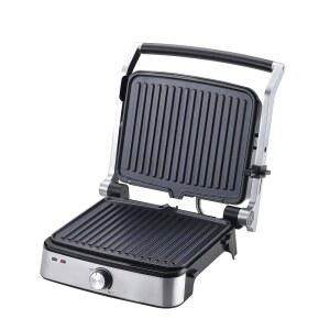 비비크리에이트 5-in-1 접촉 그릴 스테인리스 스틸 파니니 프레스 논스틱 전기 온도 조절식 탈착식 접시 휴대용 샌드위치 스테이크 치킨 아침 엘렉트리카 프레사