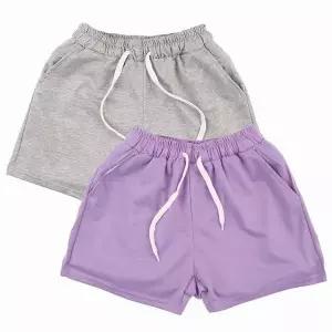 여자 여름 반바지 허리밴딩 데일리 트레이닝 3부 숏팬츠 8색 (WFK1NC9)