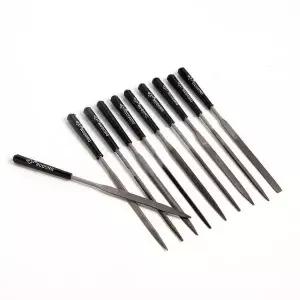 [콩심팥심]정밀 야스리 세공 세트 10종 연마 연마공구