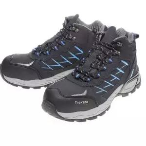 작업신발 트렉스타 안전화 현장화 건설화 공장신발 NAVY 6in