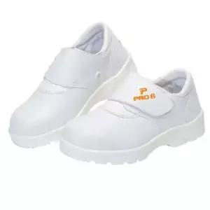 프로식스 안전화 현장화 건설화 공장신발 화이트 4in 근무화