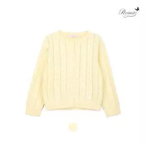 [대구백화점] [페리미츠]키즈 여아 스카시 니트 가디건(P2612K460)