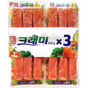 [해핑] 코스트코 한성기업 크래미 900g(300g x 3팩) 게 맛살