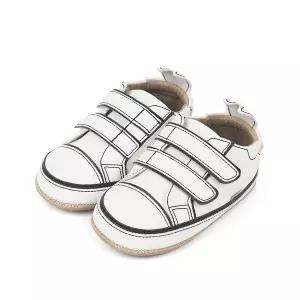 [토박스](강남점)[미니위즈] 발편한 걸음마신발 위즈 크로키 화이트 MZKCG1TSCQ11WHT