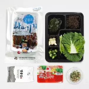 [견과초장증정] (푸짐/해초2종+야채)포항 대과메기 10미(20쪽)