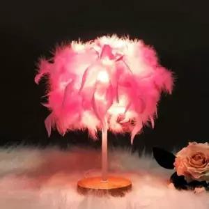 이카루스 WJT316A9 깃털 무드등 핑크 인테리어조명 스탠드