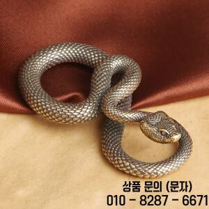 빈티지 구리 뱀 장식 골동품 동물 파이썬 보아 피규어 미니어처 액세서리 거실 홈 데코