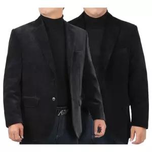 남자 겨울 베이직 투톤 코듀로이 정장 콤비자켓 HS-COW-1