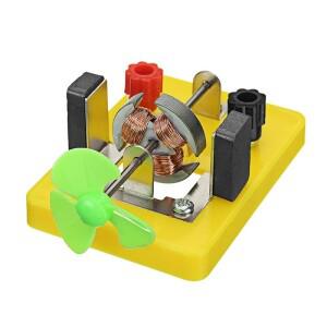 DIY 풍력 발전기 전자기 실험 모델 DC 회로 직류 모터 과학 키덜트