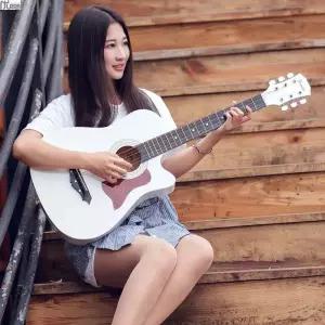 입문용 연습용 어쿠스틱 통기타 오렌지우드