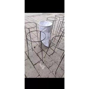 원형 톤백 거치대 마대자루 농업용 고정식 버팀대 건설현장 걸이대 분리수거대