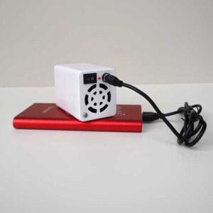 DADAO usb 온풍기 화이트 난방 소형미니 히터 겨울 출력 타입 12v 필요