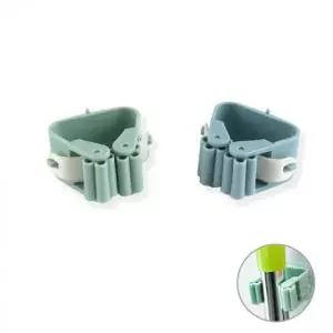 ( )청소도구홀더 부착식 홀더 밀대걸이 대 밀대 우산걸이부착홀더 청소도구홀더 정리대 걸레 거치대