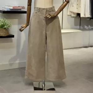 [대구백화점] [반에이크]코듀로이 기모안감 와이드 팬츠(VB5ZSLM304Z)