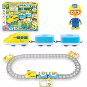 움직이는 기차 레일 아기 기차놀이 장난감 뽀로로