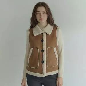 [하프클럽/스테이씨]테디무스탕베스트 (MMA4VT17)