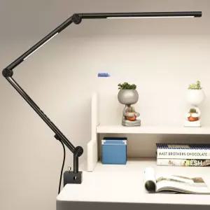 스탠드 관절형 독서실 클램프 스위치 책상 공부방 프리즘 백라이트 와이드조명 데스크
