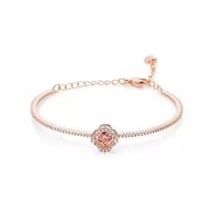 [신세계라이브쇼핑]스와로브스키 5516476 Una Sparkling Dance 클로버 뱅글 미디움 팔찌