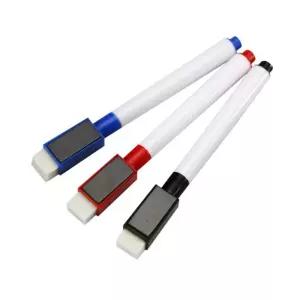 냉장고 현관문 화이트보드 자석 마카 싸인펜x10개 필기용품 칠판 가게