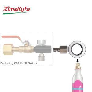 핑크 CO2 실린더 교환용 탄산수 제조기 충전 스테이션용 소다 리필 어댑터 (DUO Terra Art 탱크 호환)