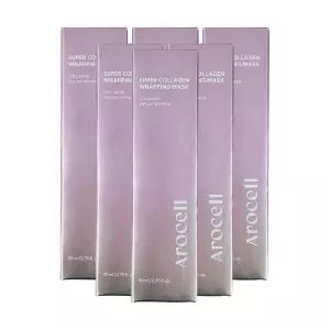 아로셀 슈퍼 콜라겐 랩핑 마스크 80ml 6개