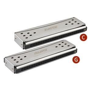 Easttop10/16/24 홀 양면 하모니카 트레몰로 디아토닉 블루스 하프 C&G 플레이어 성인 학생용 키