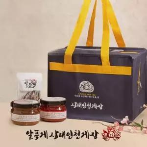 [정찬]순살간장게장+순살양념게장 선물세트 1호