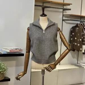 [대구백화점] [반에이크]반집업 니트 조끼(VB5YKVM304Z)