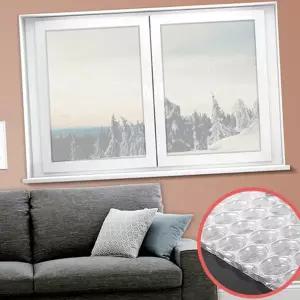 유리창 단열 시트 뽁뽁이 에어캡 겨울 창문 단열 시트 난방비 절약 보온 문풍지