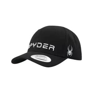 SPYDER 코튼 트윌 레터링 로고 볼캡 FM1SPIFANCA301U-BLK