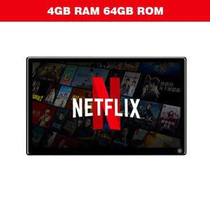 후석모니터 13.3인치 자동차 머리 받침 모니터 안드로이드 OS TV 화면 와이파이 4K 주변 조명 모든 블랙 색