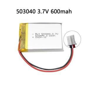 503040 GPS 네비게이터 블루투스 헤드셋 PS4 컨트롤러용 3.7V 600mAh 폴리머 리튬 충전지