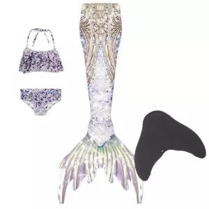 인어공주 코스튬 의상 공주 코스프레 꼬리 수중 조개 세트 인어꼬리 성인 파티 수중촬영 옷