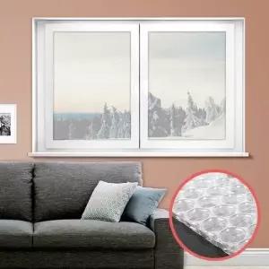 2m단열시트 간편방한접착지 외풍 침실비닐필름 2m 방풍 욕실