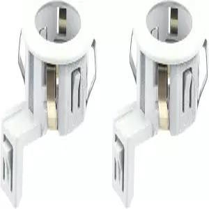 X AutoHAUX 2pcs 89348-33060 토요타 시에나 세쿼이아용 리어 범퍼 주차 센서 리테이너 브래킷 렉서스