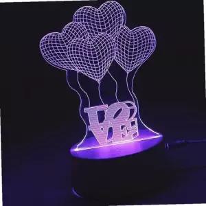 아크릴 무드조명 침실 인테리어램프 감성조명 여자친구 선물용 무드등