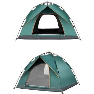 1인용 2인 3인 원터치텐트 덕아웃텐트 한강 1 콤팩트 자동 2 3명 3인용 업그레이드된