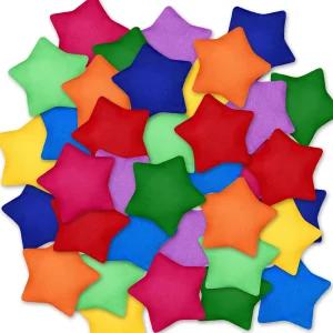 스포츠/야외 파티용 컬러풀 나일론 콩주머니 36개 소형 대량 손으로 던지기용