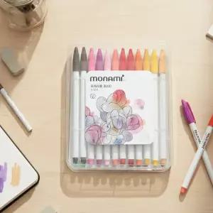 드로잉 수채화 프러스펜 3000 수성 사인펜 24색 세트