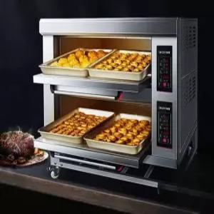 업소용 오븐 빌트인 가정용 피자 화덕 제빵 데크 플러그 전기 제과 별 커스텀 접시