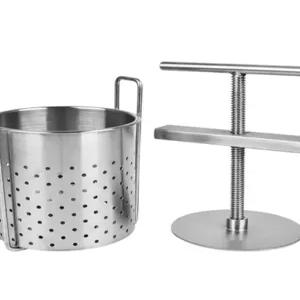 스테인레스 야채탈수기 과일착즙기 나물짜기 오이지수분제거 만두속 김치속 주방 핸드프레스