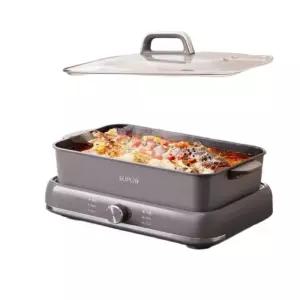 6L 샤브샤브 다용도 대용량 전골 분리형 전기냄비 냄비