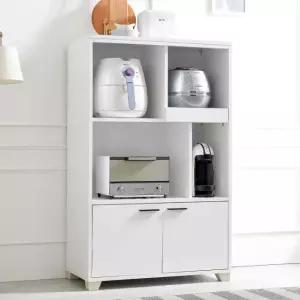 전자렌지대장 에어프라이 전기밥솥 전자레인지등 모두수납가능한 멀티주방수납장