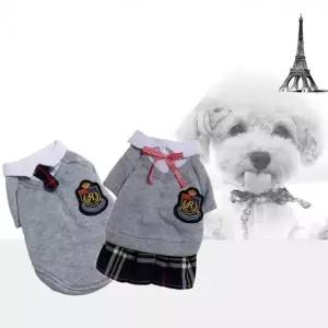 키밍 강아지옷  유니폼 커플 티셔츠 원피스 애견