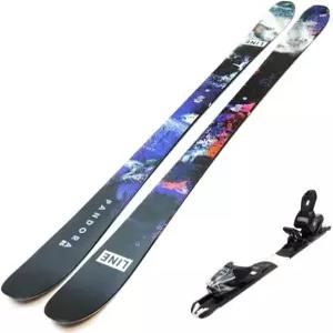 라인 판도라 85 프리스타일 스키플레이트 경량 블랙 원터치 조절 바인딩 장착 올마운틴 스키용품