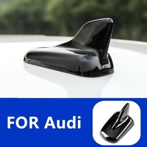 아우디 A4L A6L Q2L Q3Q5L Q8 2009- 차량용 샤크핀 안테나 커버 카본 패턴 자동차 액세서리